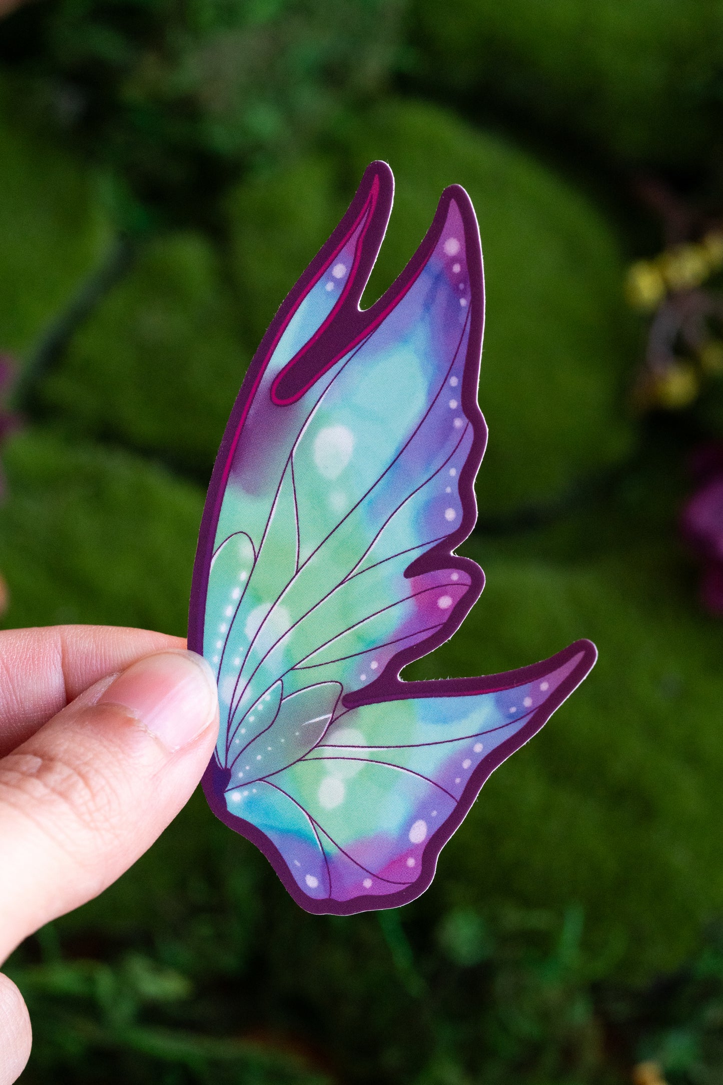 Aurora Wing Vinyl Sticker