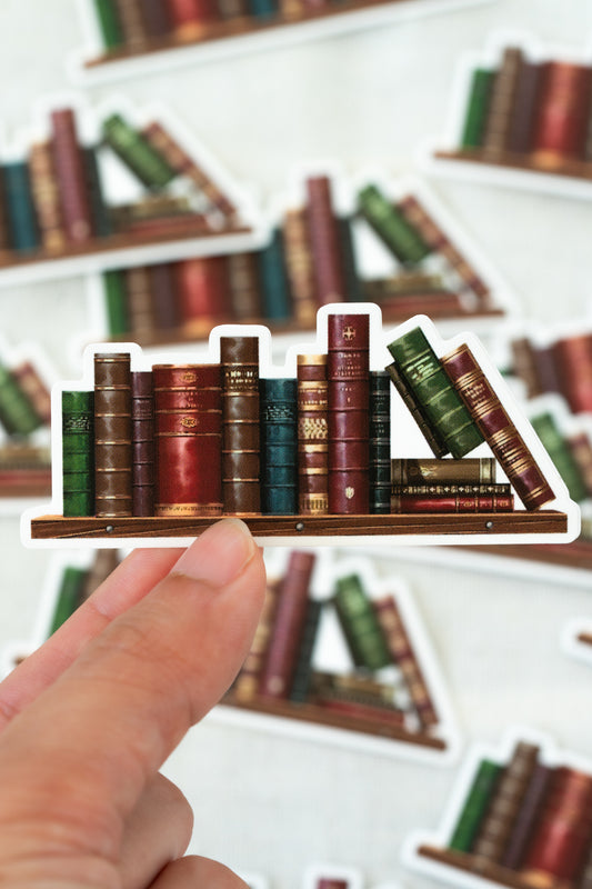 The Timeless Tomes Vinyl Sticker