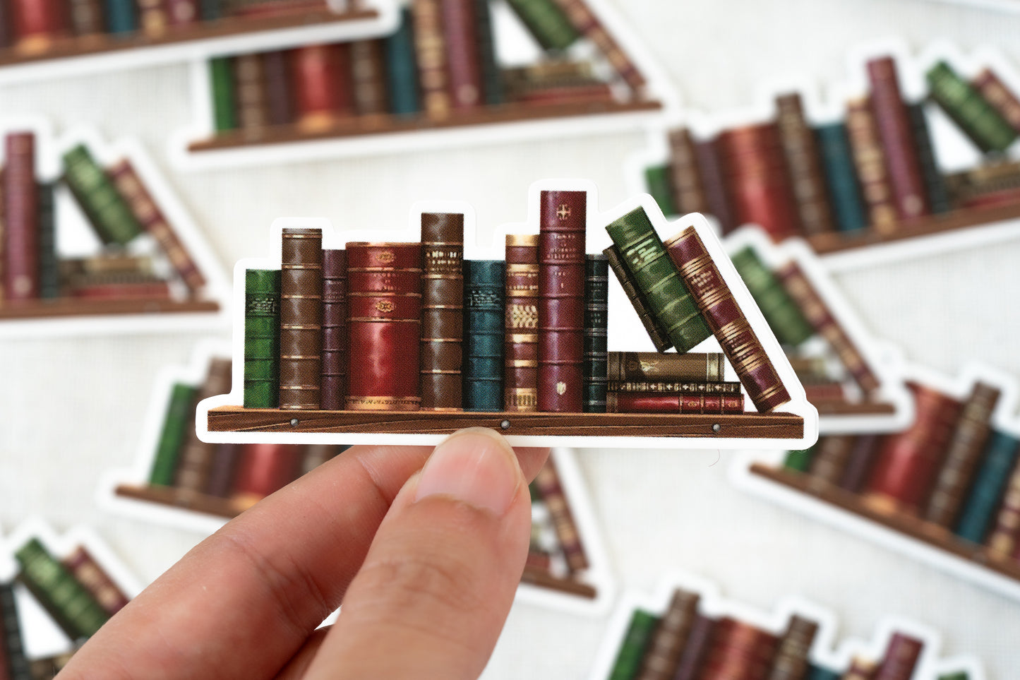 The Timeless Tomes Vinyl Sticker