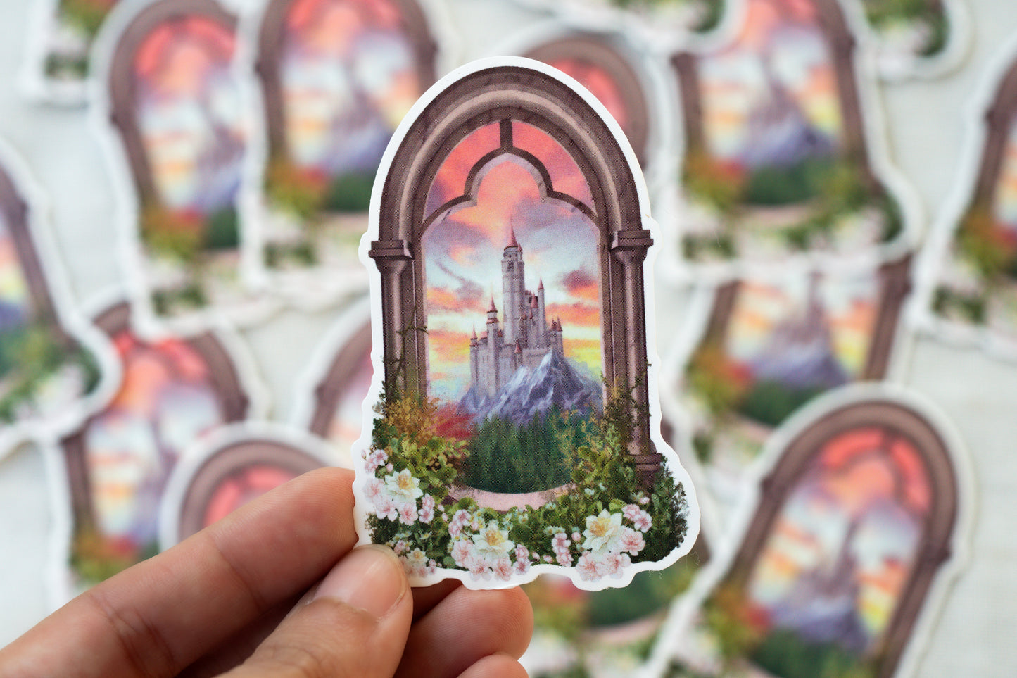 The Queen's Castle Vinyl Sticker