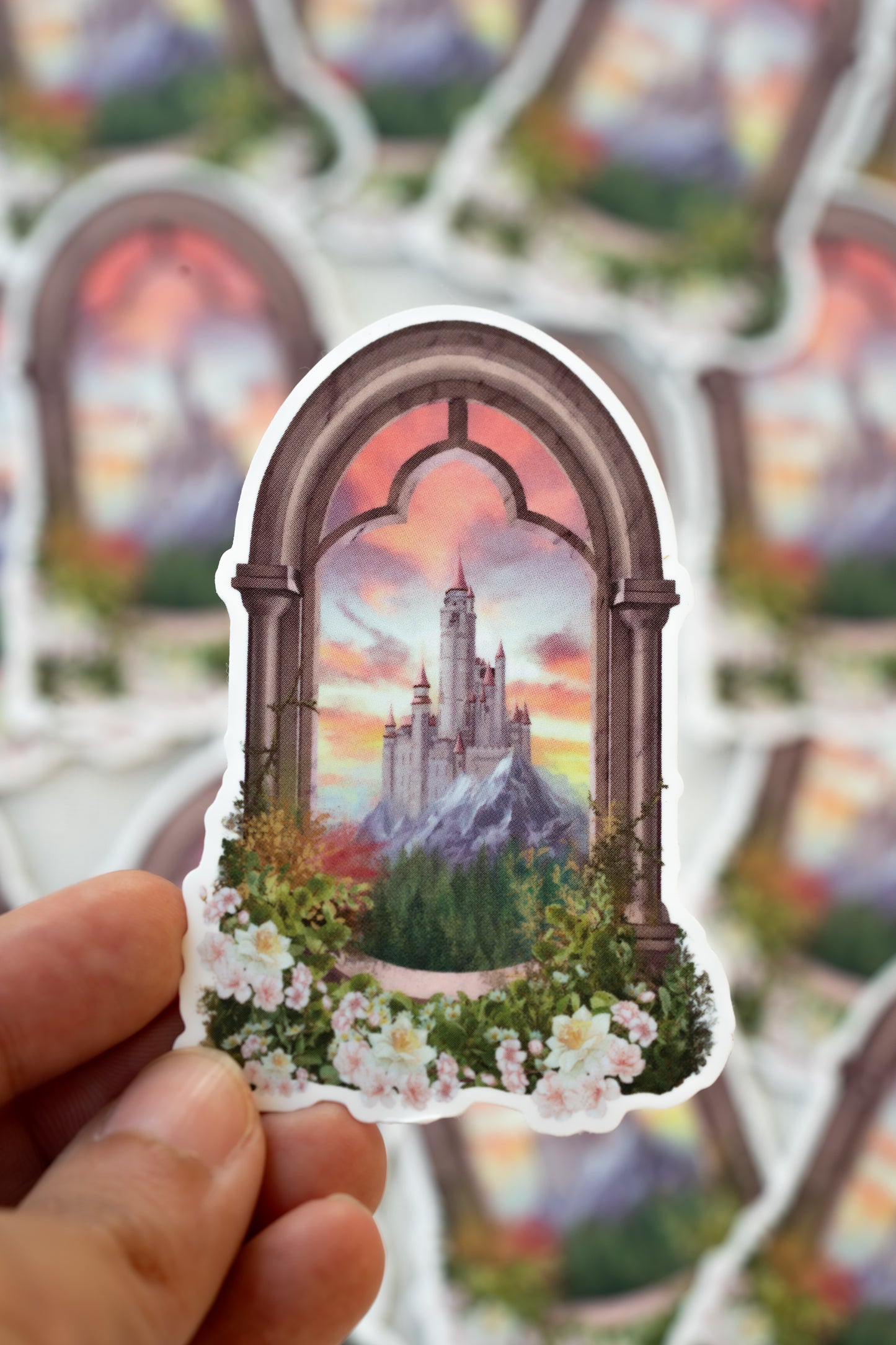 The Queen's Castle Vinyl Sticker