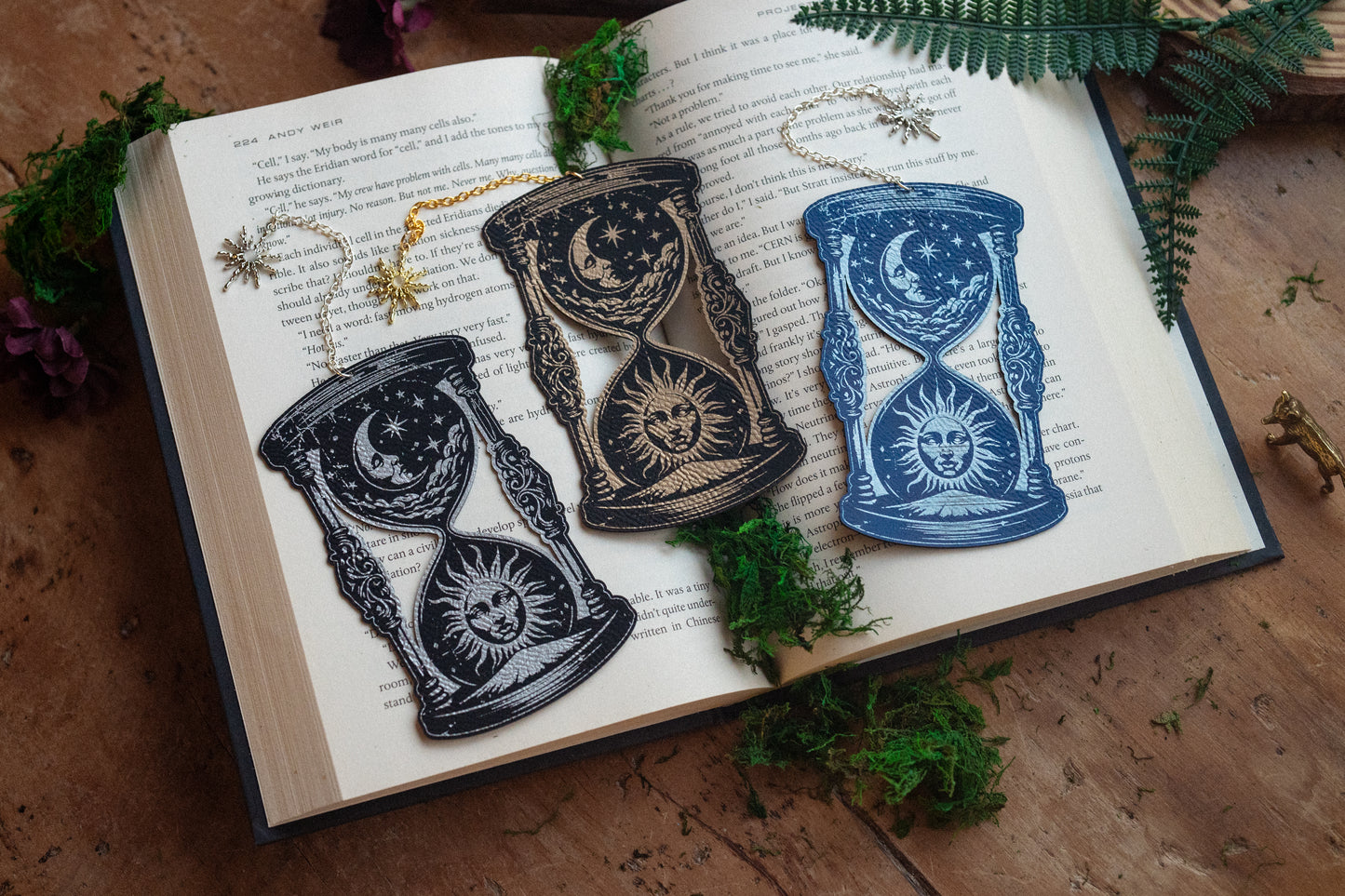 Celestial Hourglass Bookmark
