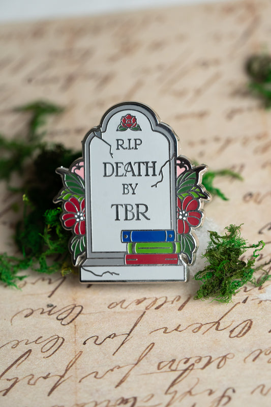 Death by TBR Enamel Pin