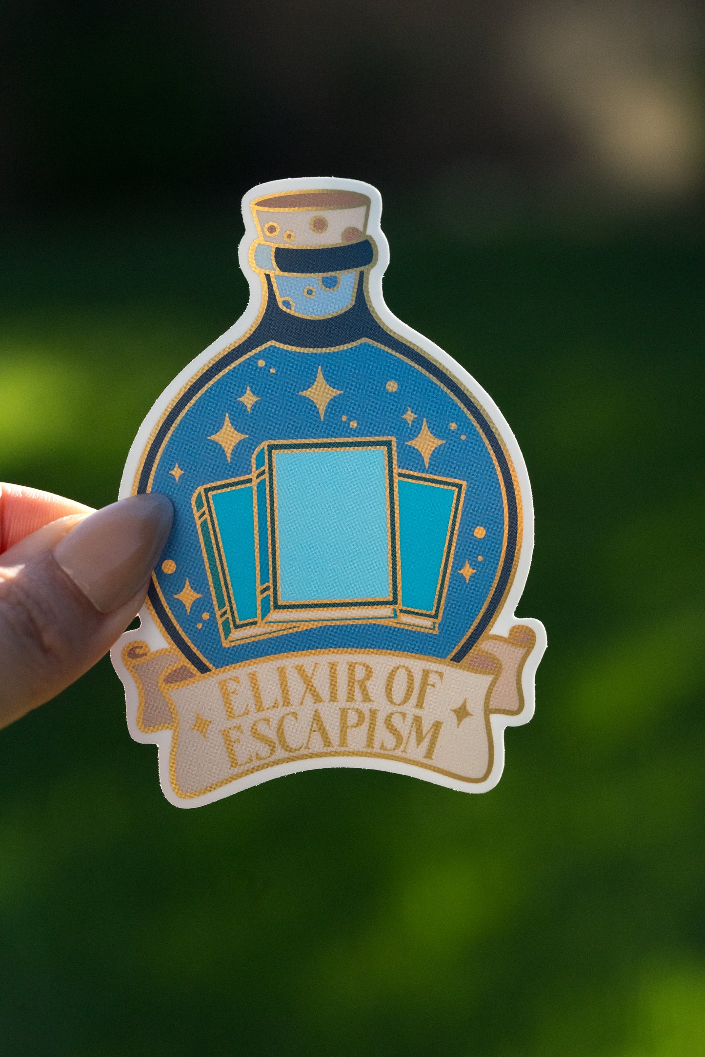 Elixir of Escapism Vinyl Sticker