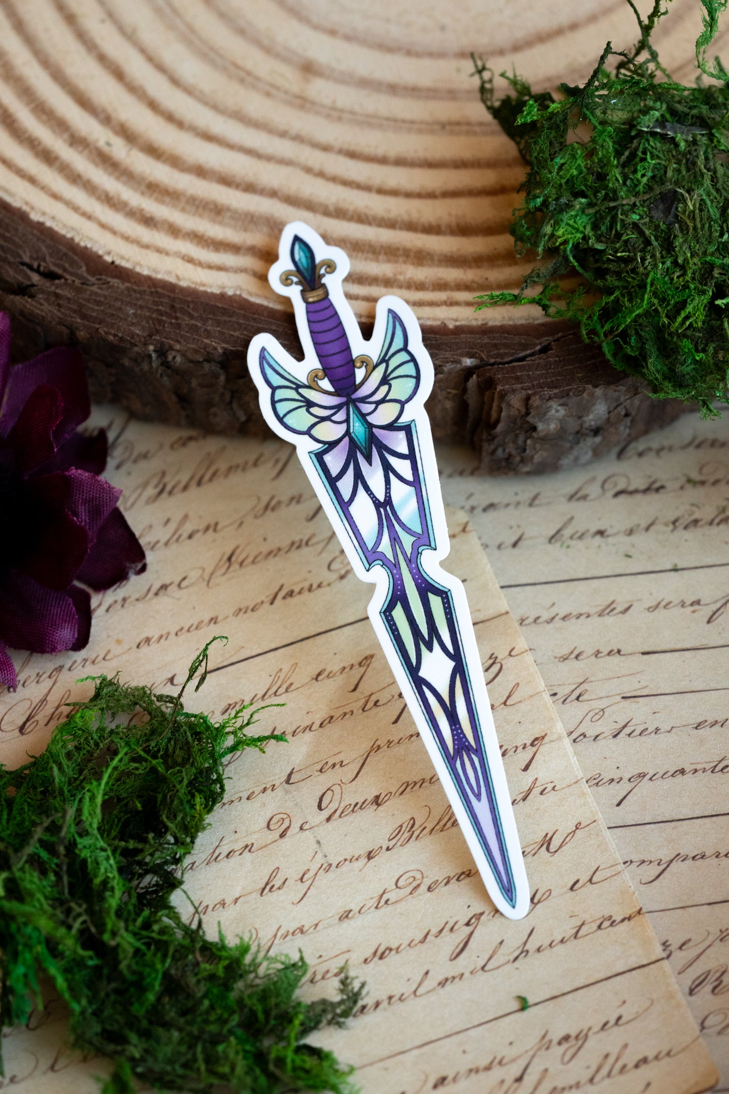 Faerie Blade Vinyl Sticker