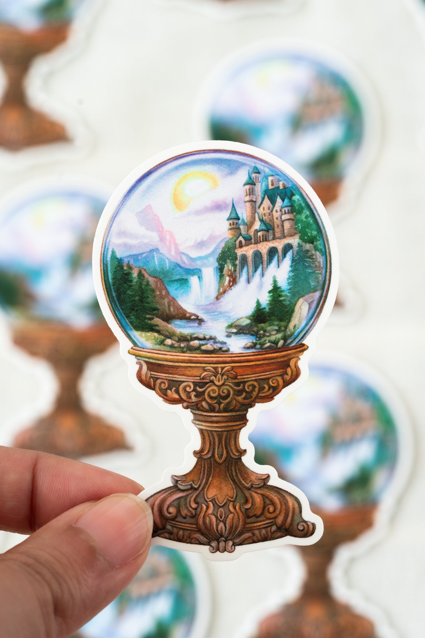Fantasy Castle Vinyl Sticker