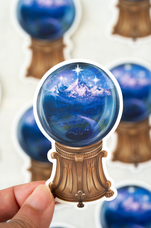 The Dreamer's Starlit City Vinyl Sticker