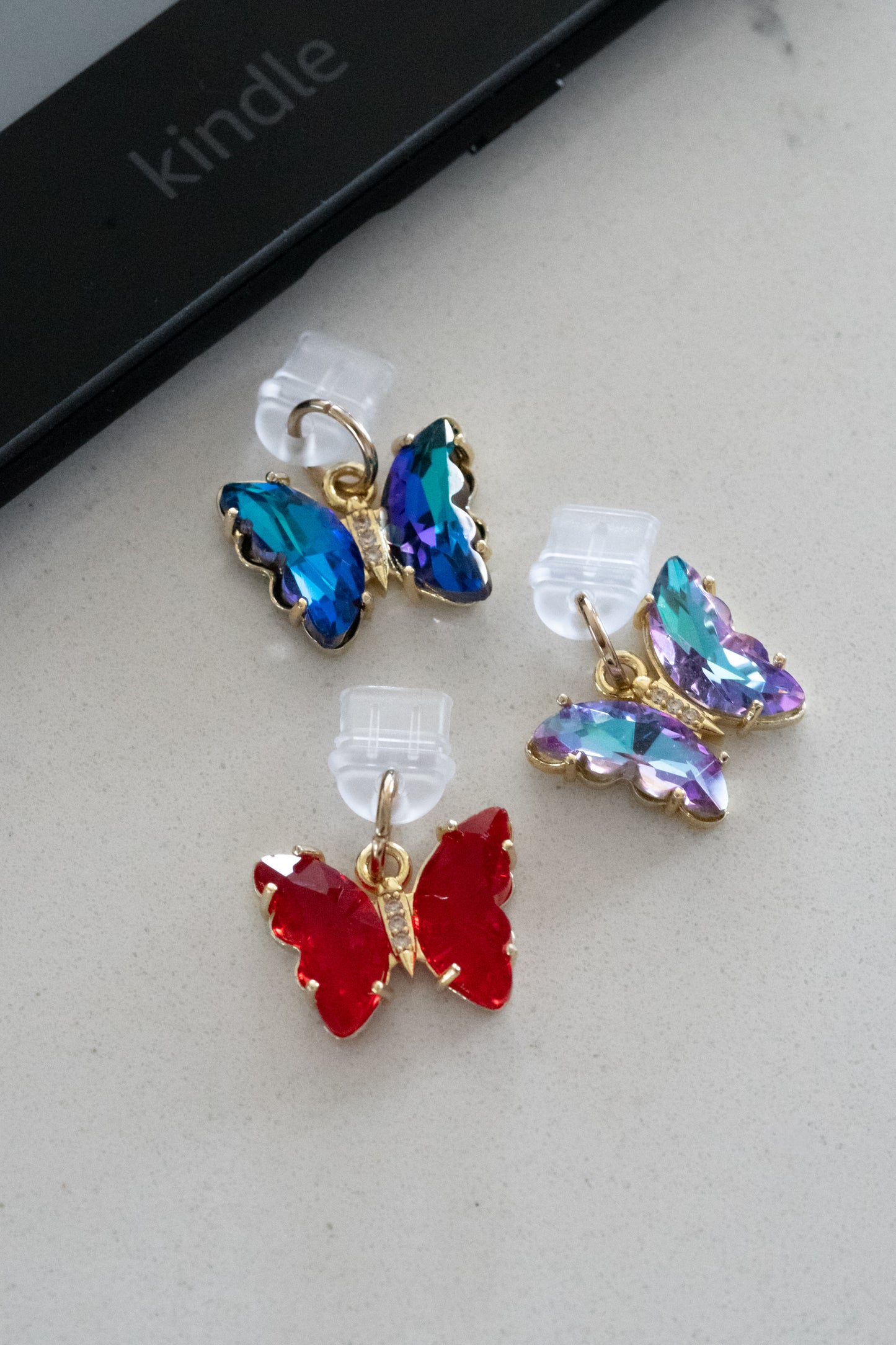 Butterfly Kindle Dust Plug Charm