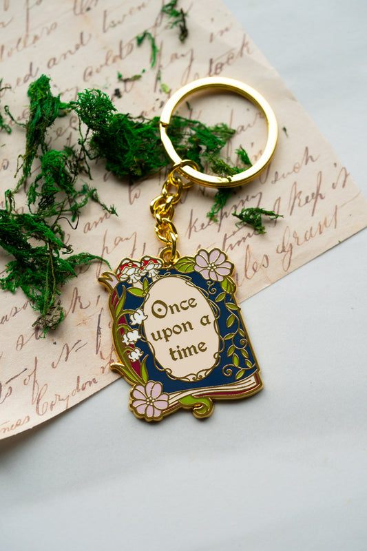 Once Upon a Time Enamel Keychain