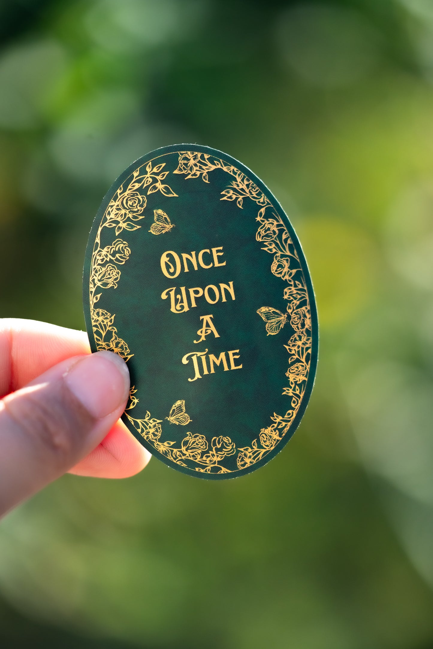 Emerald Once Upon a Time Vinyl Sticker