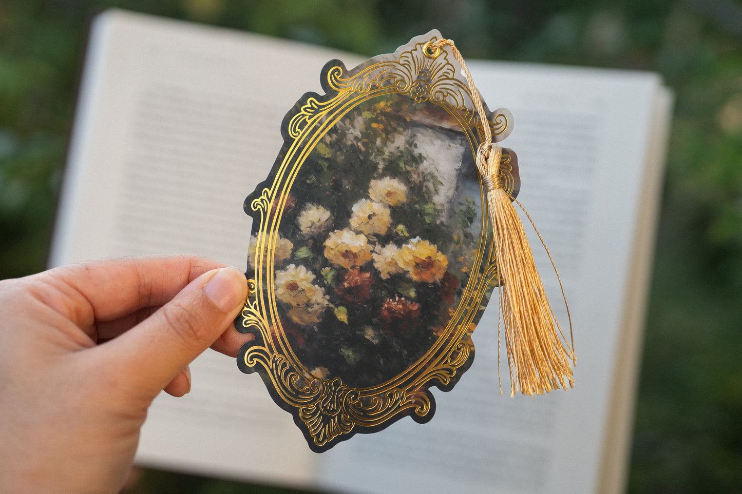 The Gilded Garden Foil Bookmark: Portals to Realms Collection