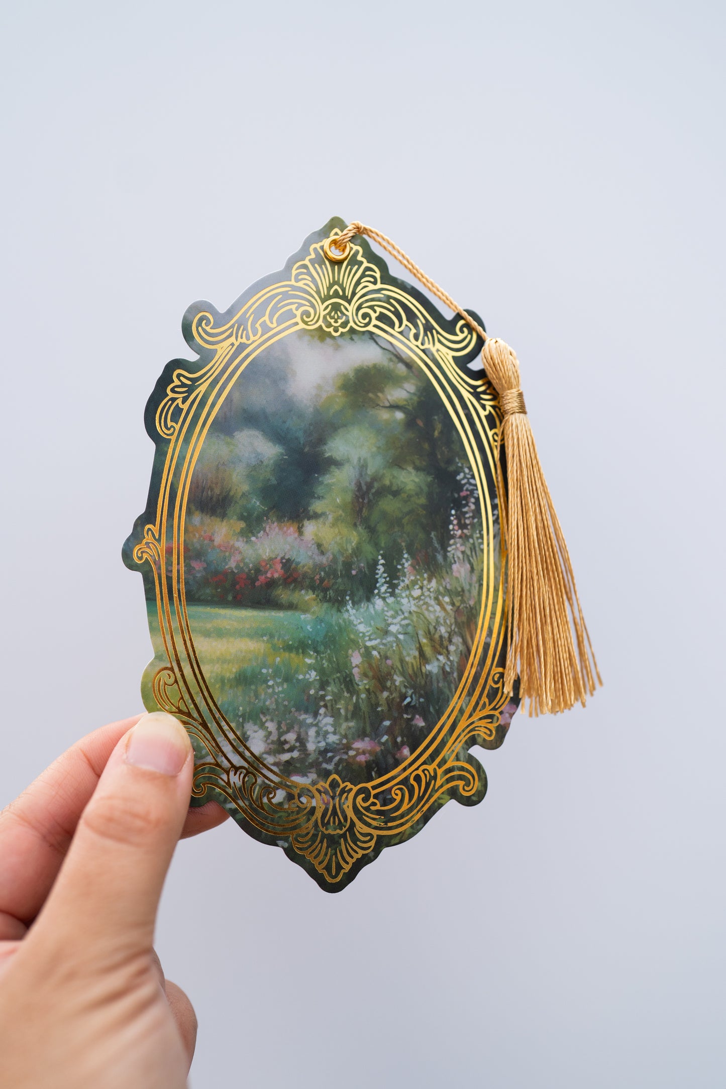 The Enchanted Meadow Foil Bookmark: Portals to Realms Collection