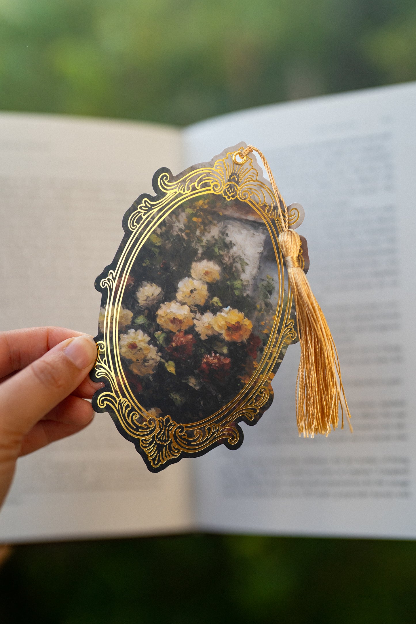 The Gilded Garden Foil Bookmark: Portals to Realms Collection