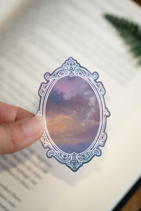 Lavender Sky Sticker: Portals to Realms Collection