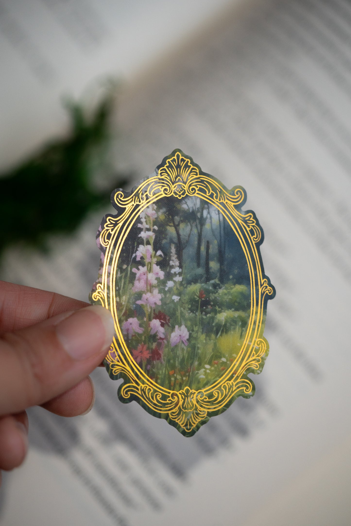 The Wildflower Grove Sticker: Portals to Realms Collection