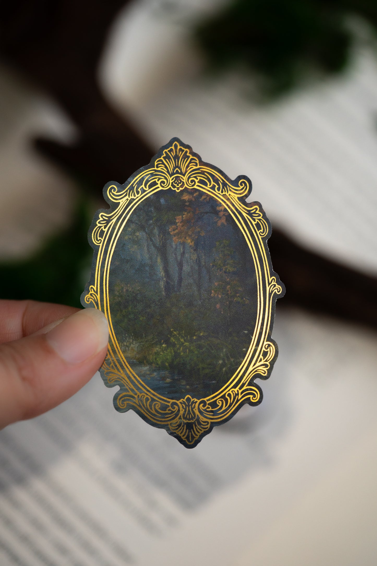 The Shadowed Grove Sticker: Portals to Realms Collection