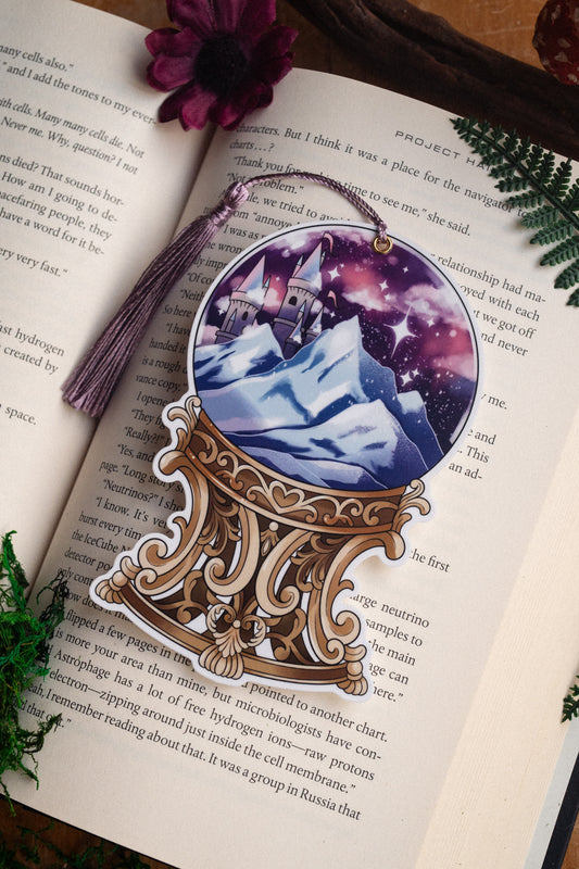 Starlit Citadel Globe Bookmark