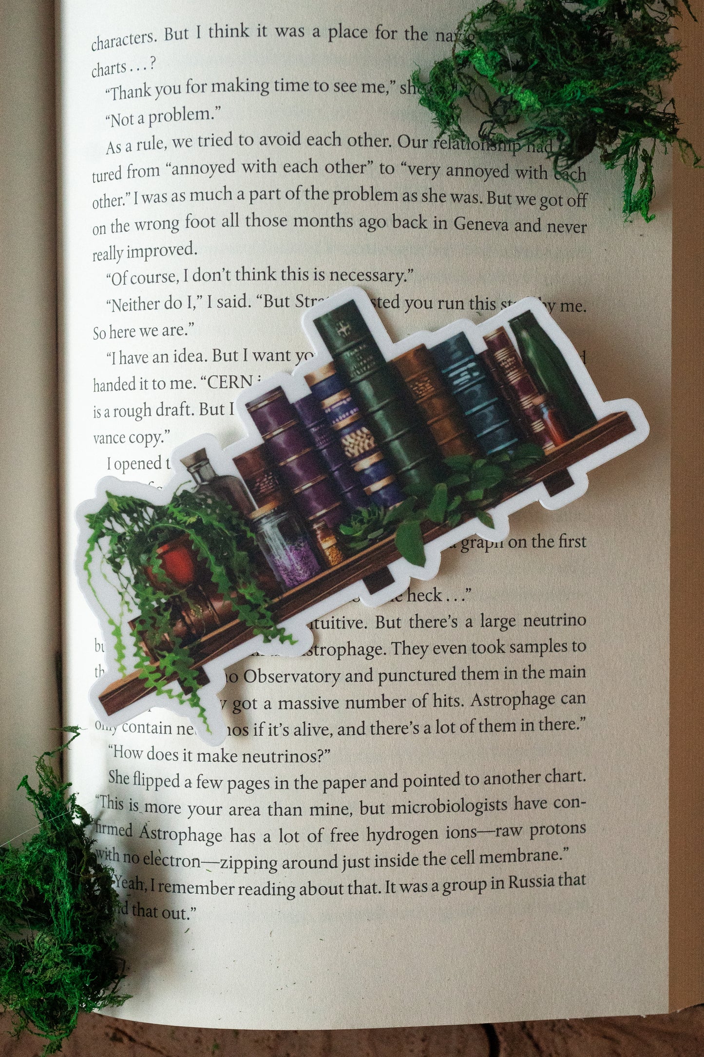The Alchemist’s Shelf Bookmark