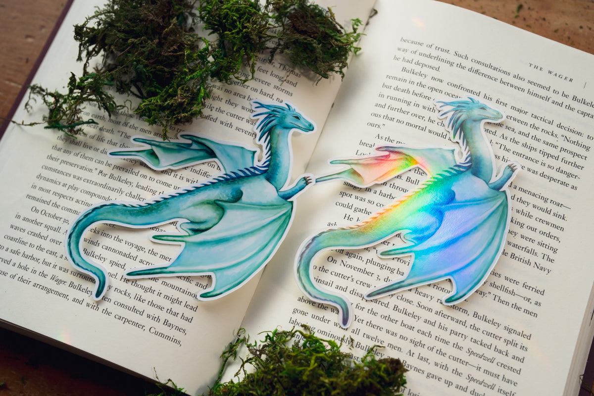 The Azure Dragon Bookmark