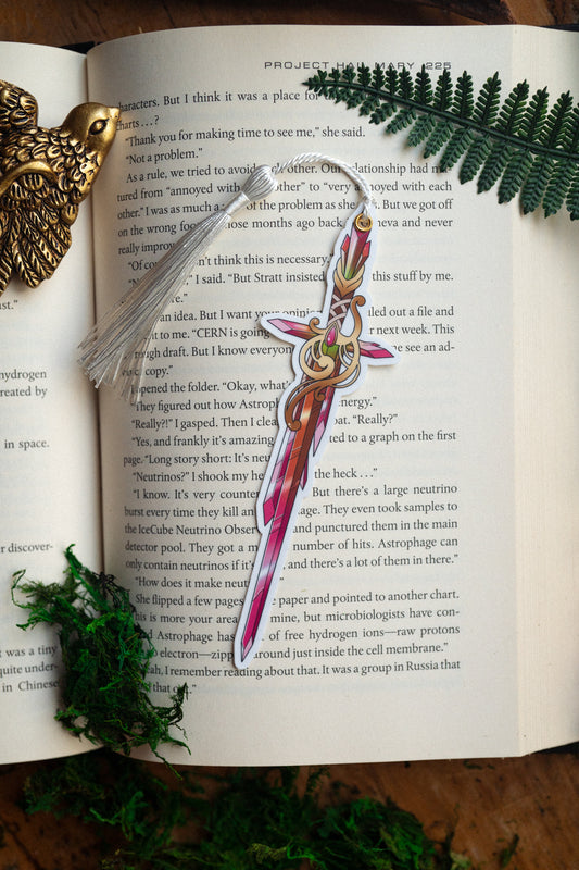 The Crystal Sword Bookmark