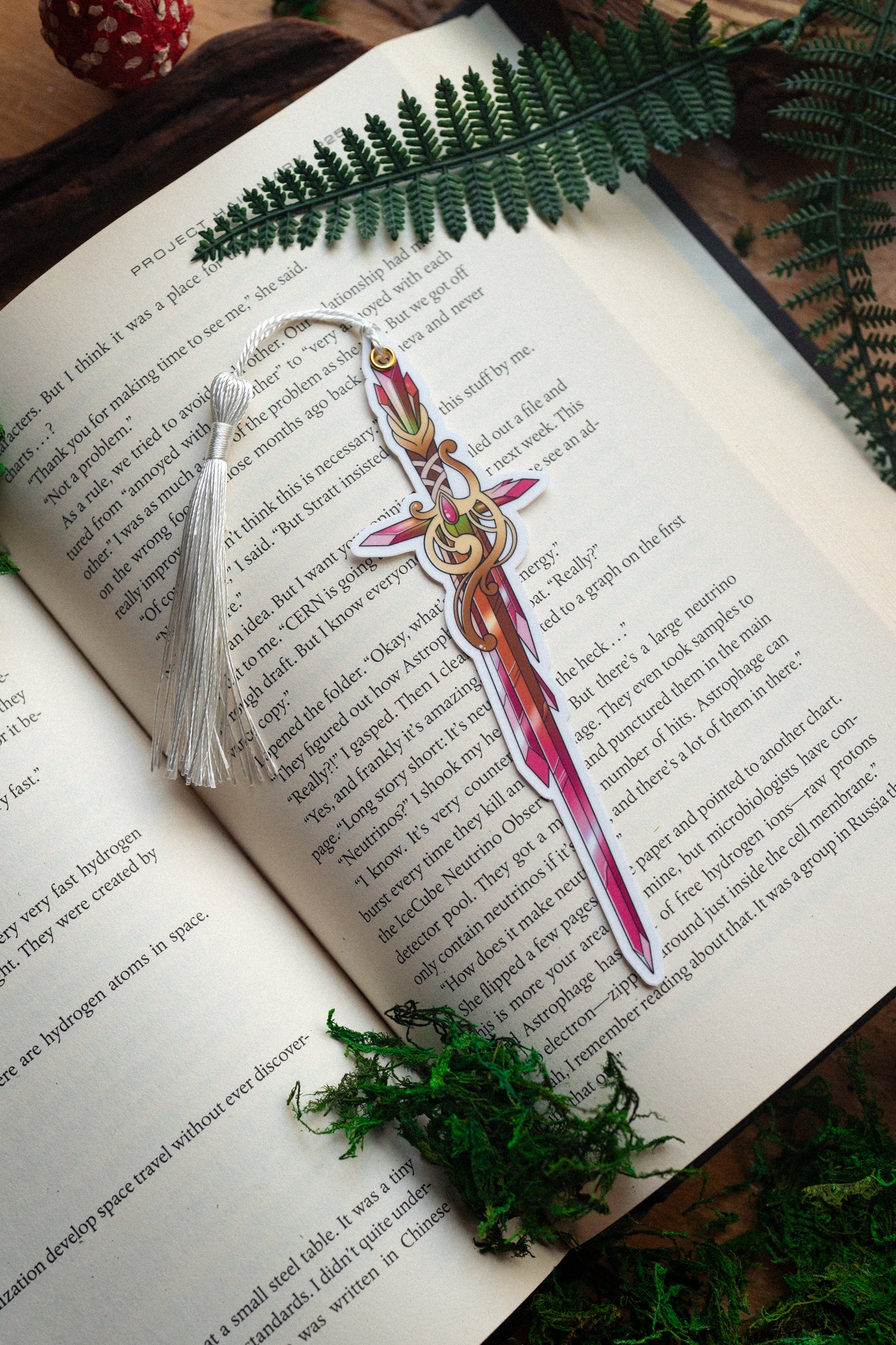 The Crystal Sword Bookmark