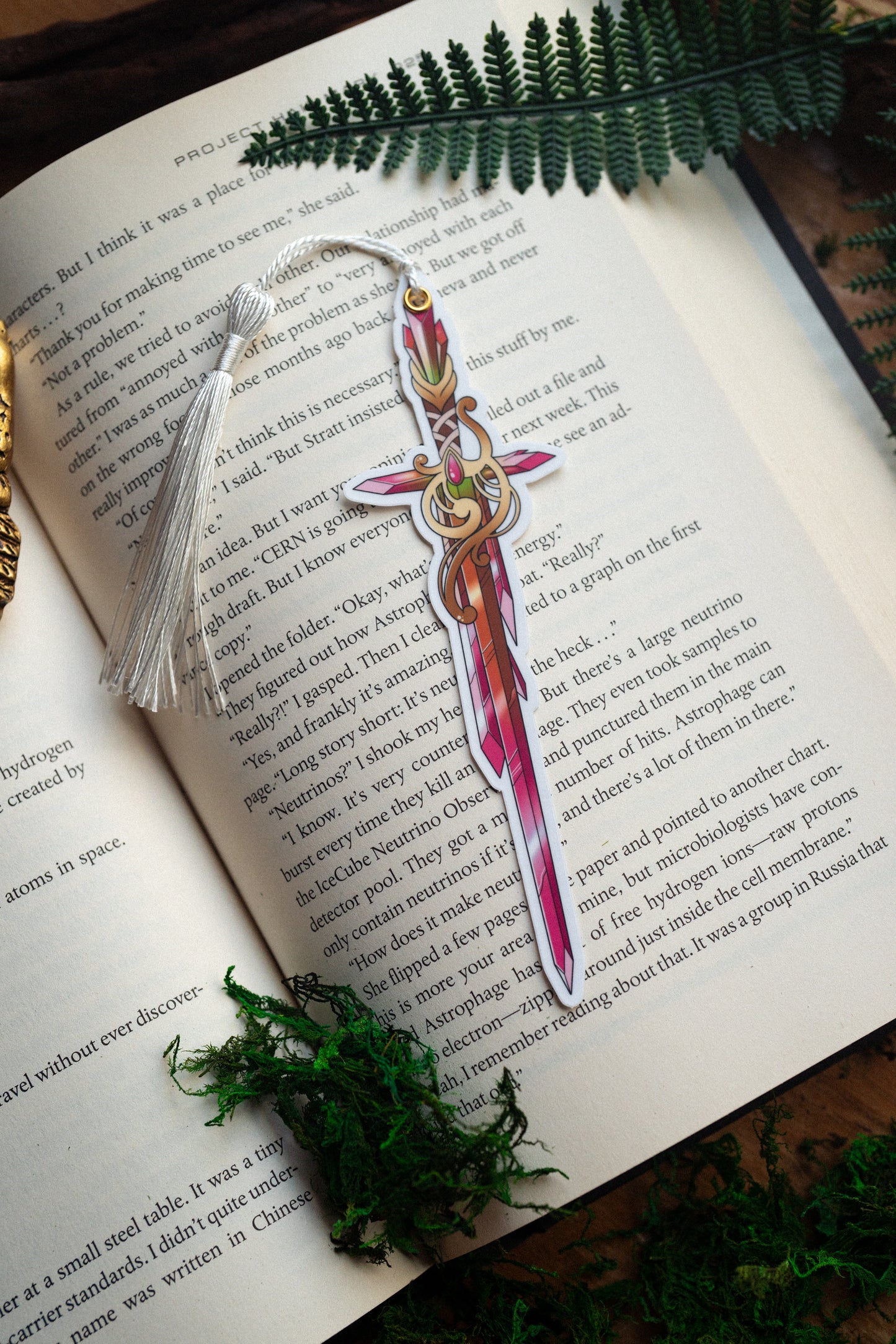 The Crystal Sword Bookmark