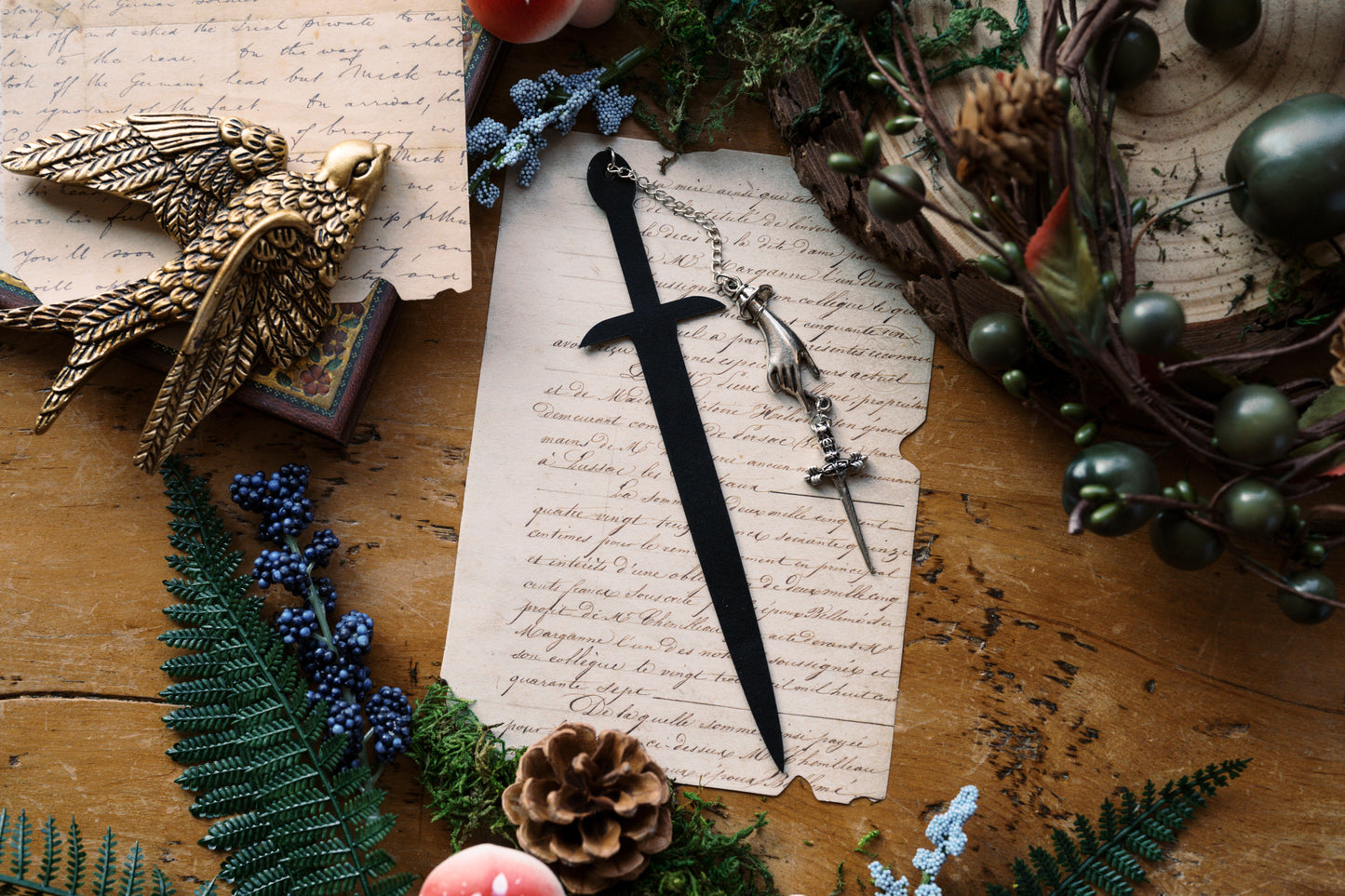 The Hand of Valor Sword Bookmark