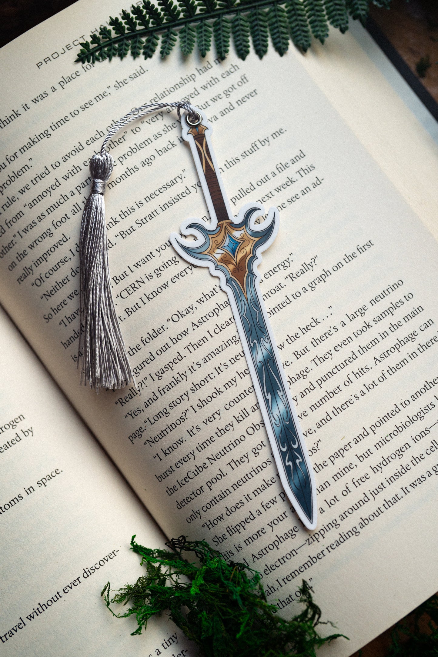 The Steel Blade Bookmark
