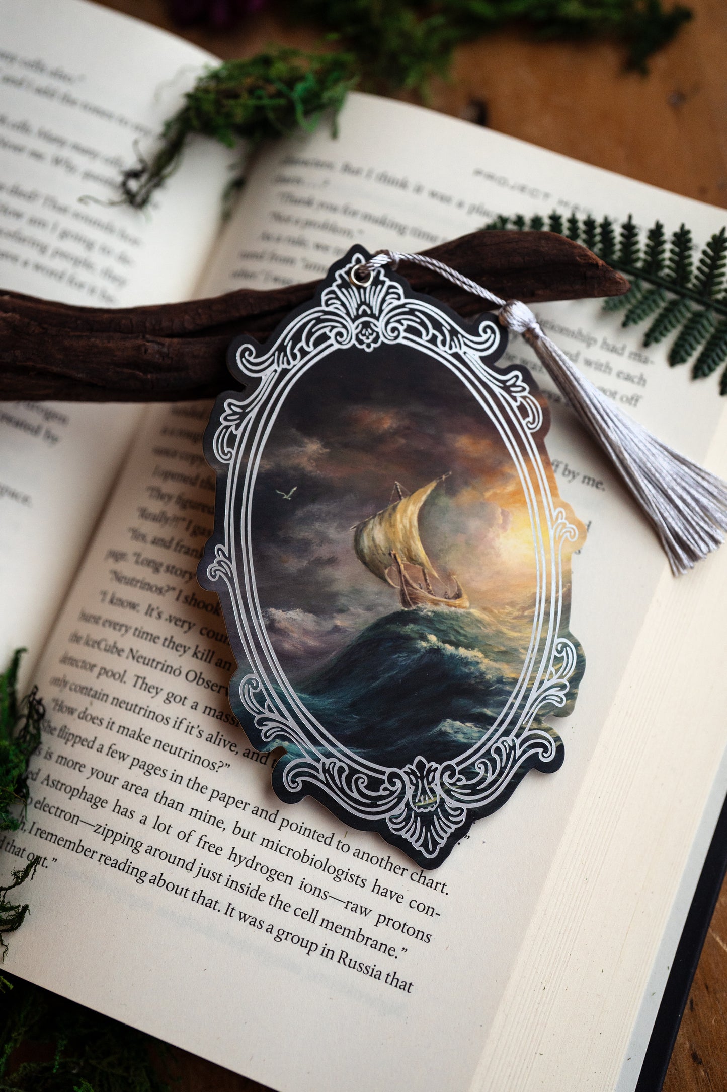 The Voyage Foil Bookmark: Portals to Realms Collection