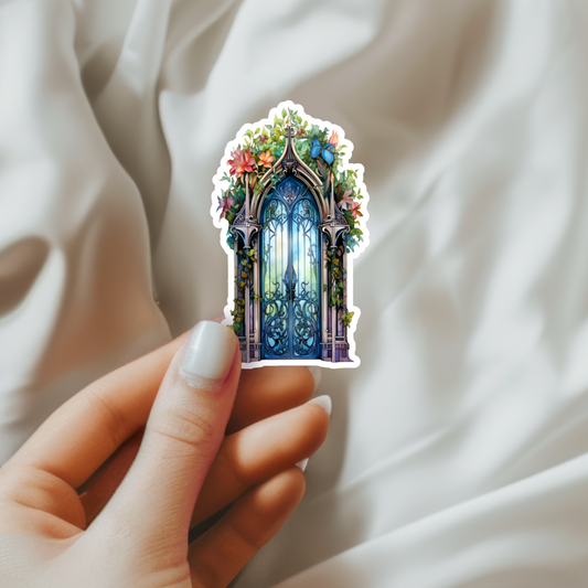 Azure Doorway Sticker