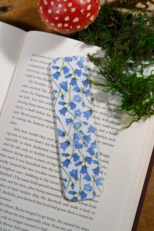 Bluebell Floral Bookmark