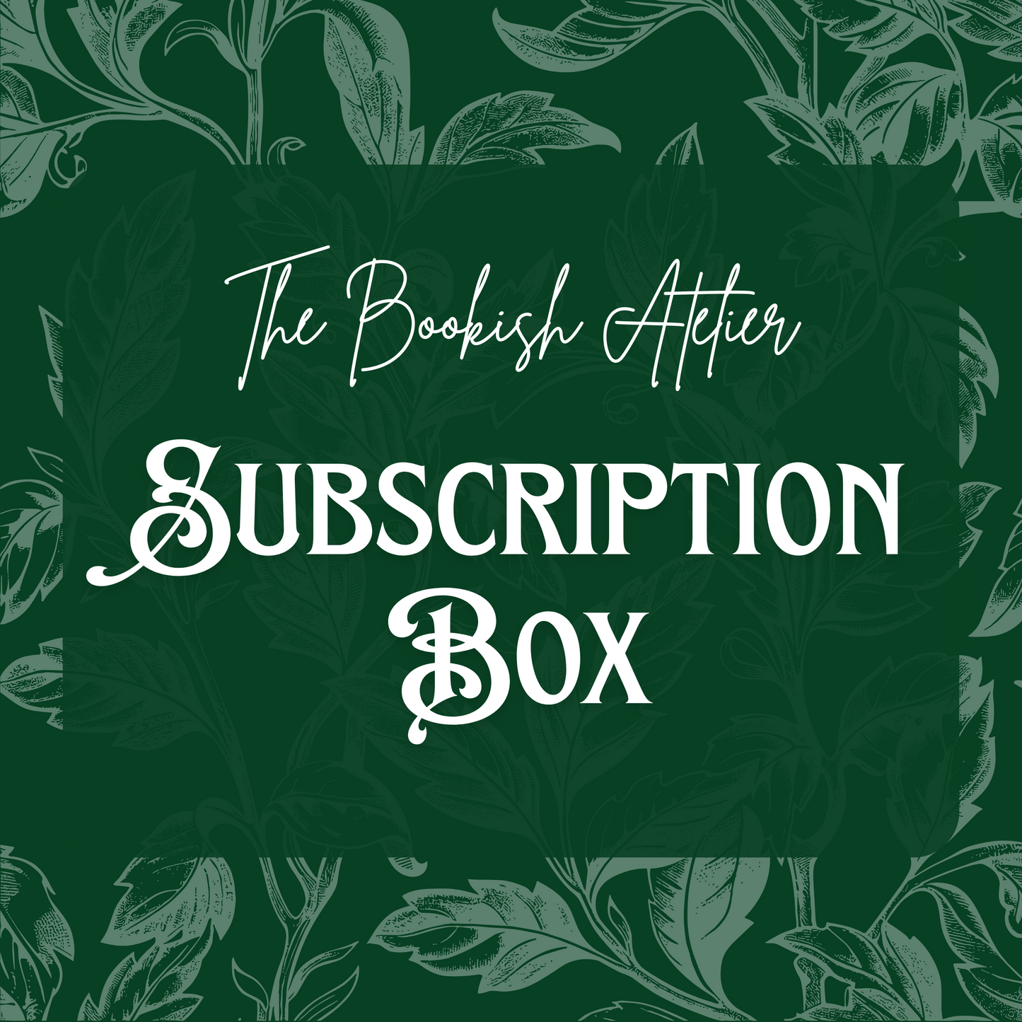 The Bookish Atelier Subscription Box