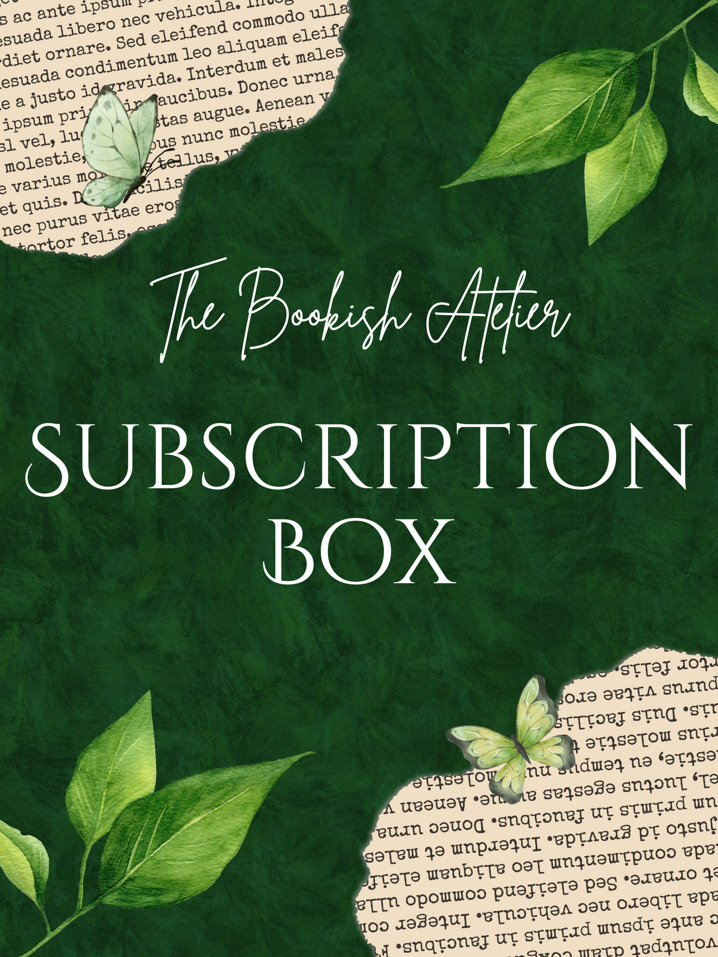 The Bookish Atelier Subscription Box