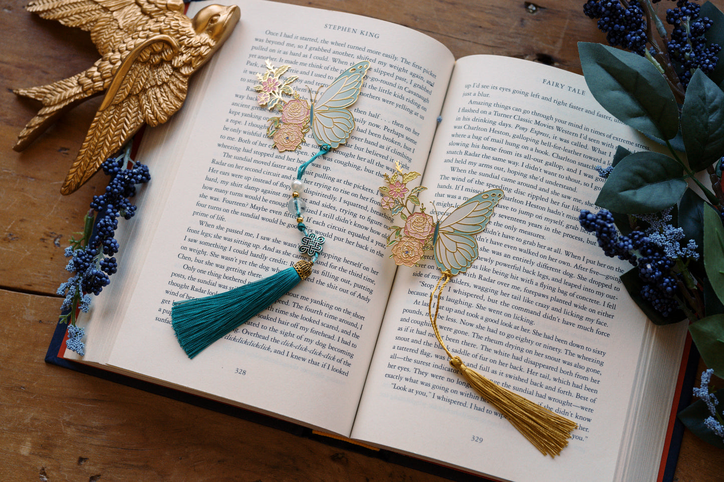 Butterfly Metal Bookmark