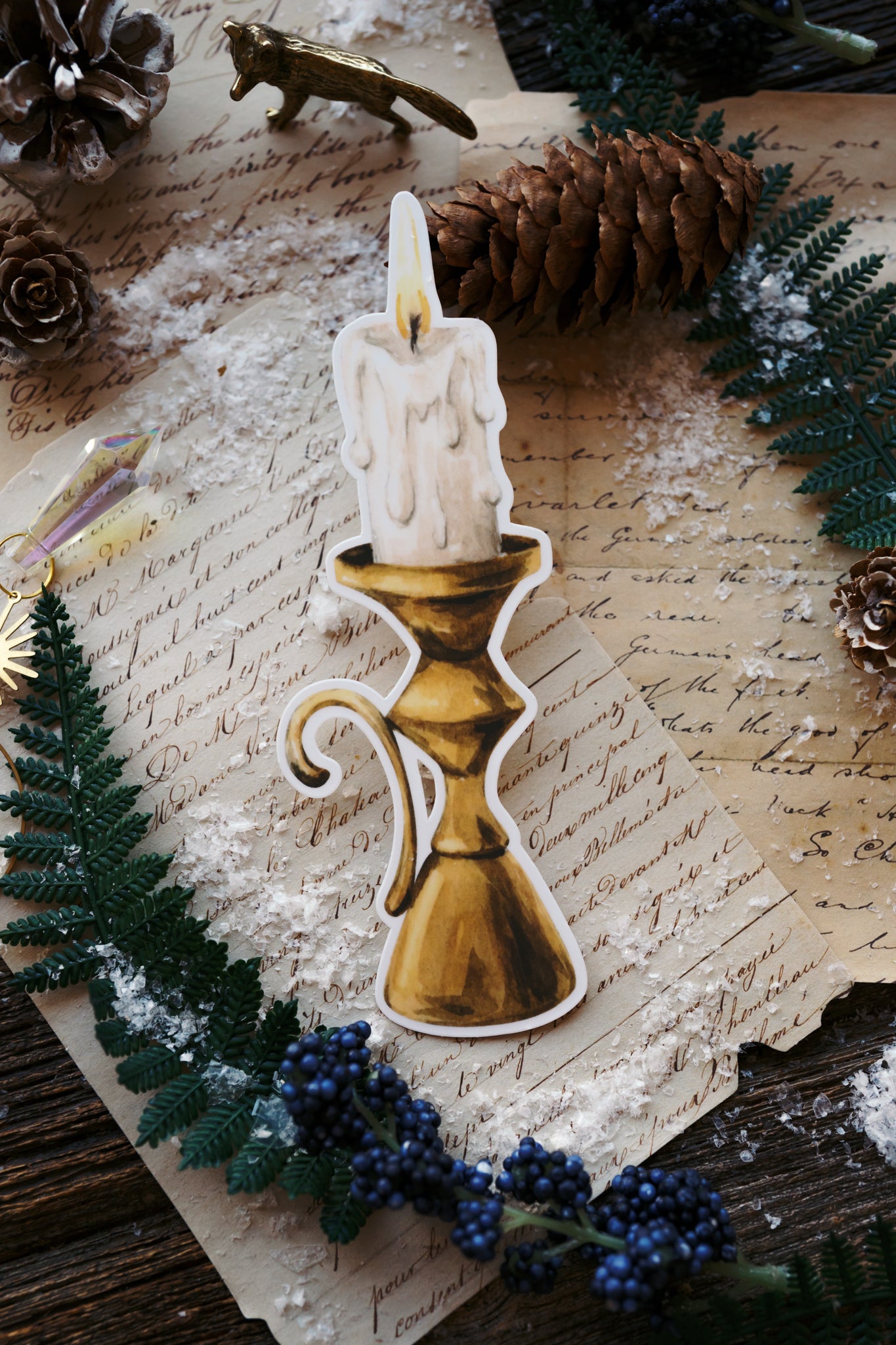 Candlelight Bookmark