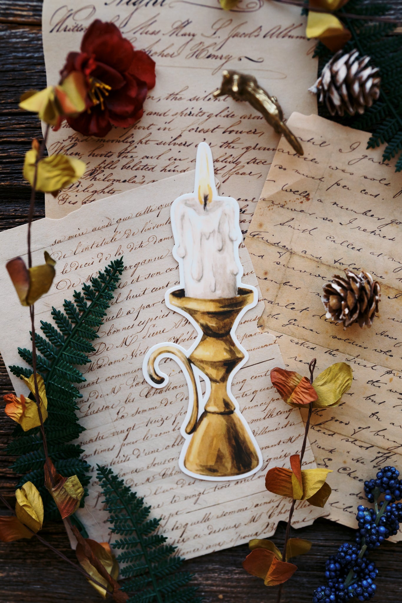 Candlelight Bookmark