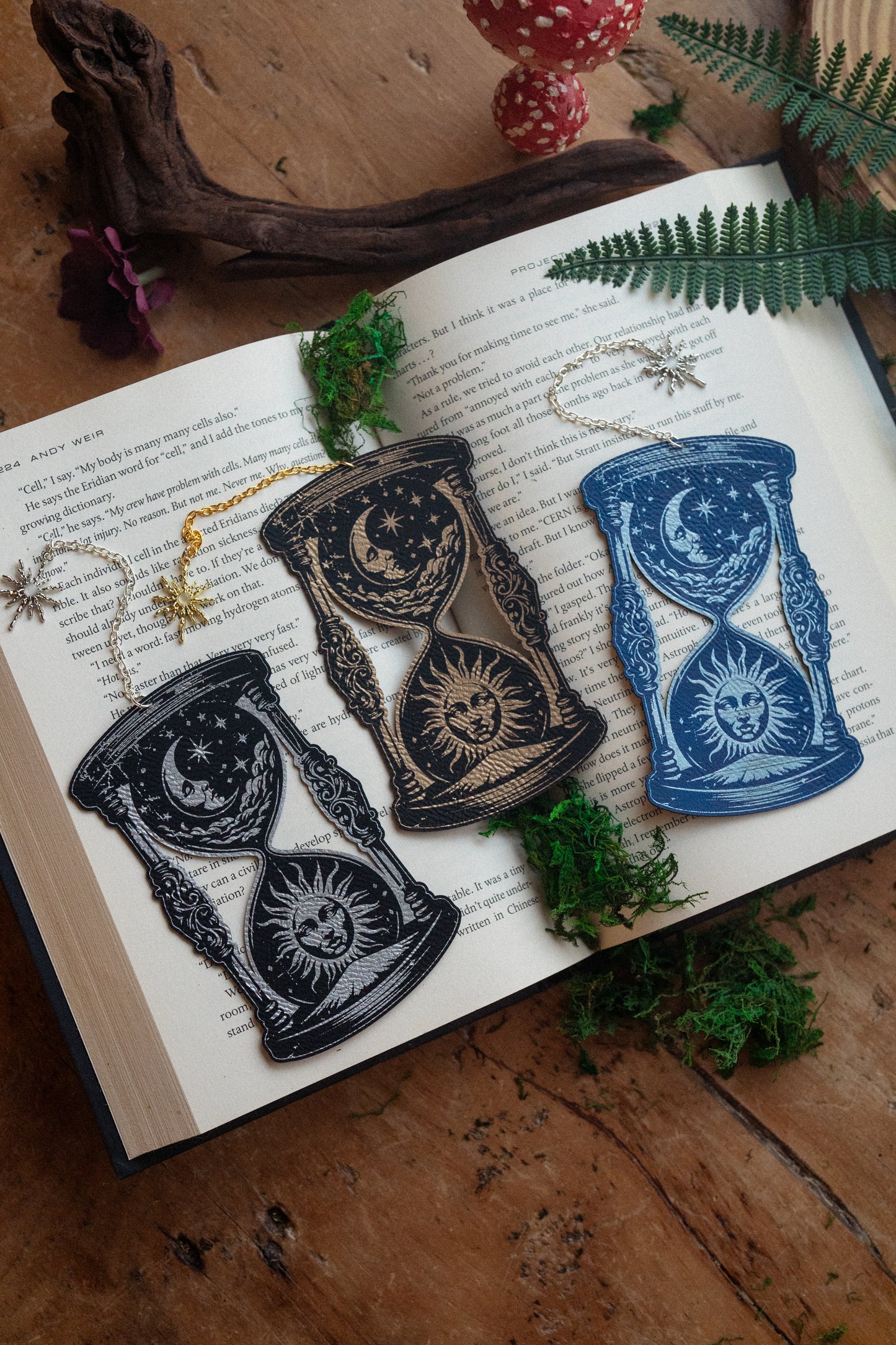 Celestial Hourglass Bookmark