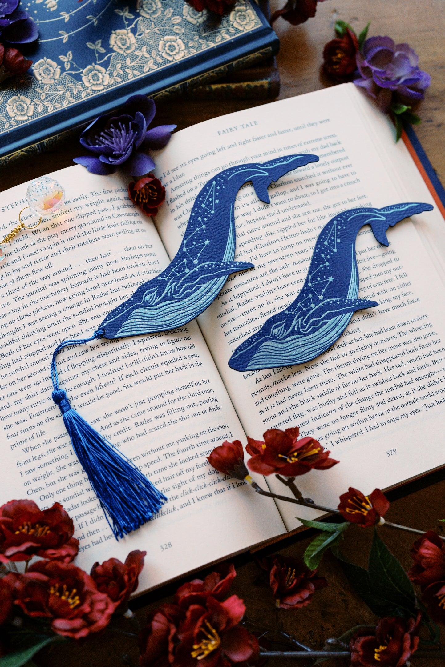 Celestial Whale Bookmark