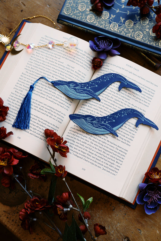 Celestial Whale Bookmark