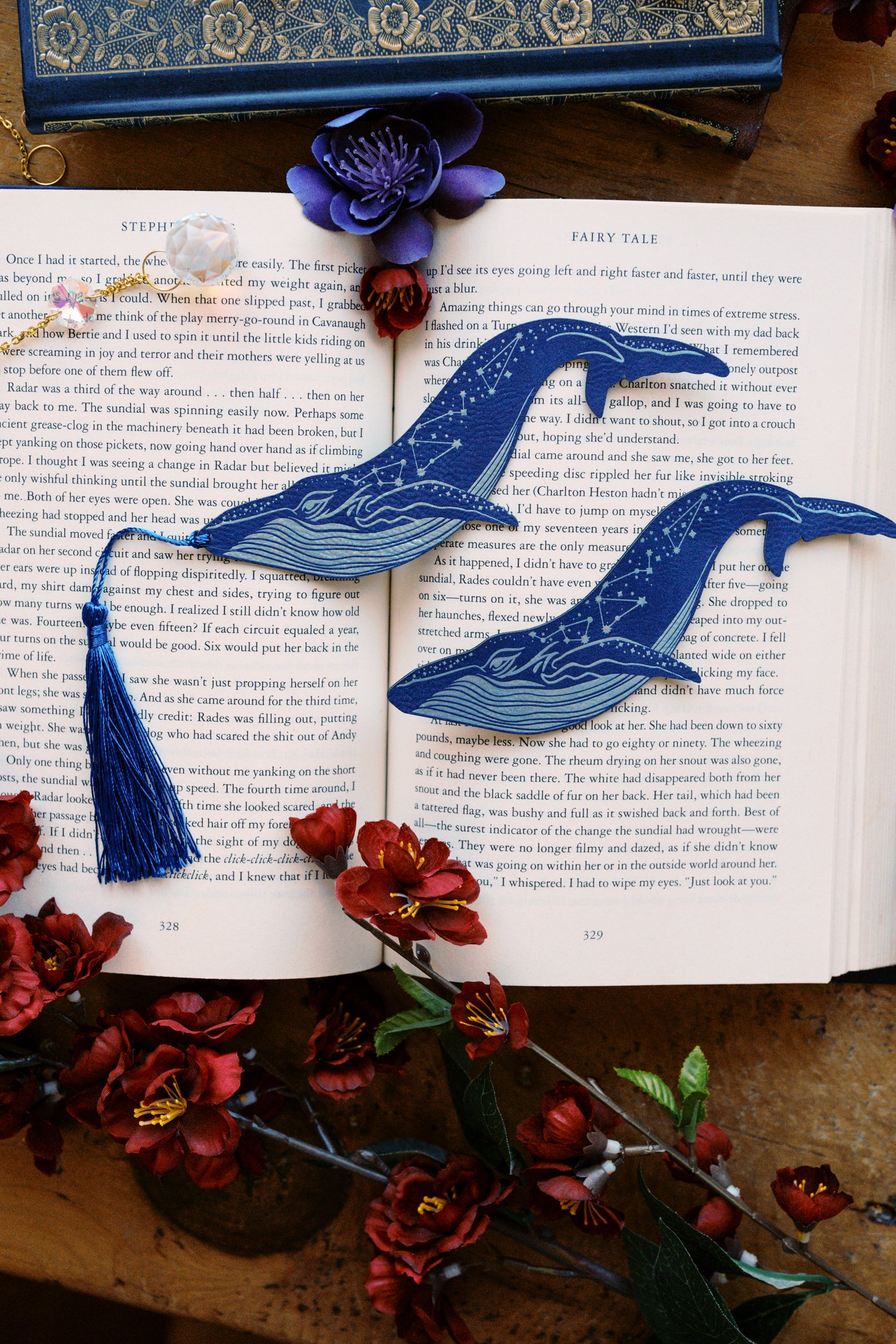 Celestial Whale Bookmark