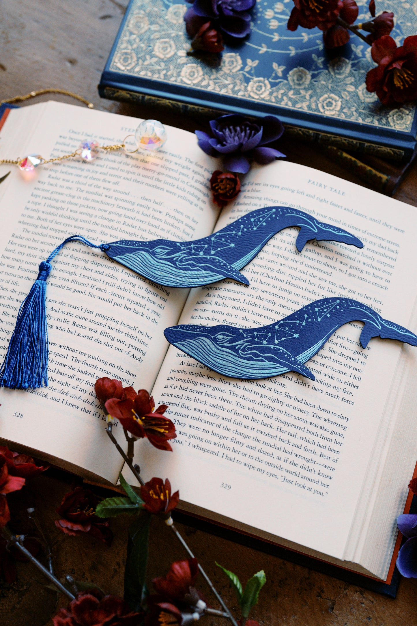 Celestial Whale Bookmark