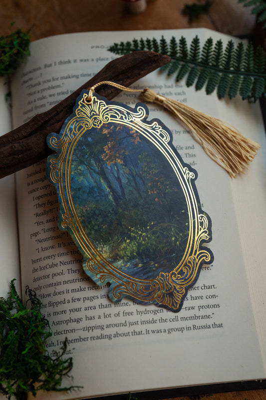 The Shadowed Grove Foil Bookmark: Portals to Realms Collection