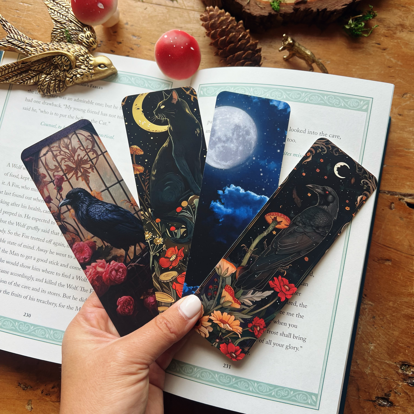 Dark Academia Bookmarks