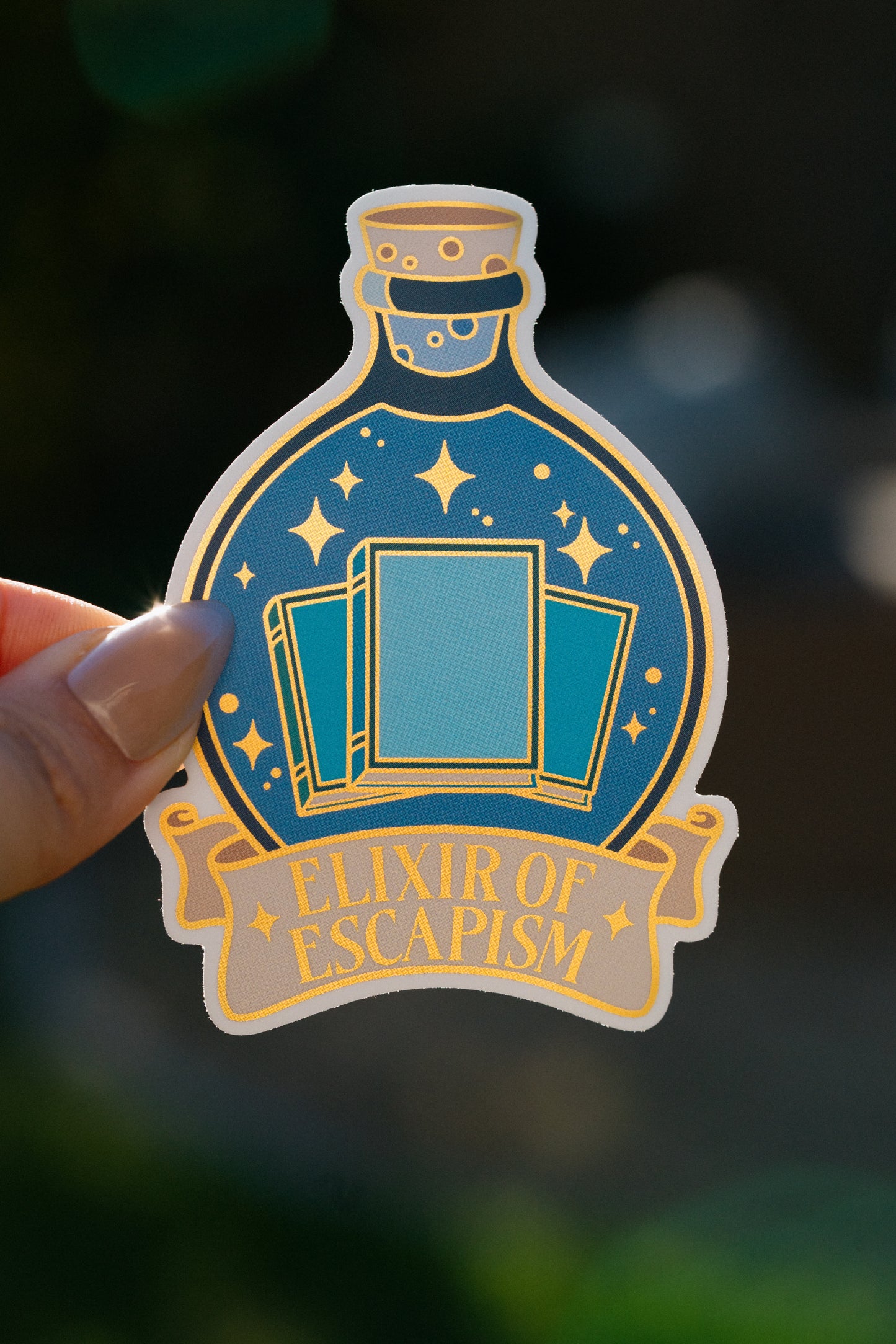 Elixir of Escapism Vinyl Sticker