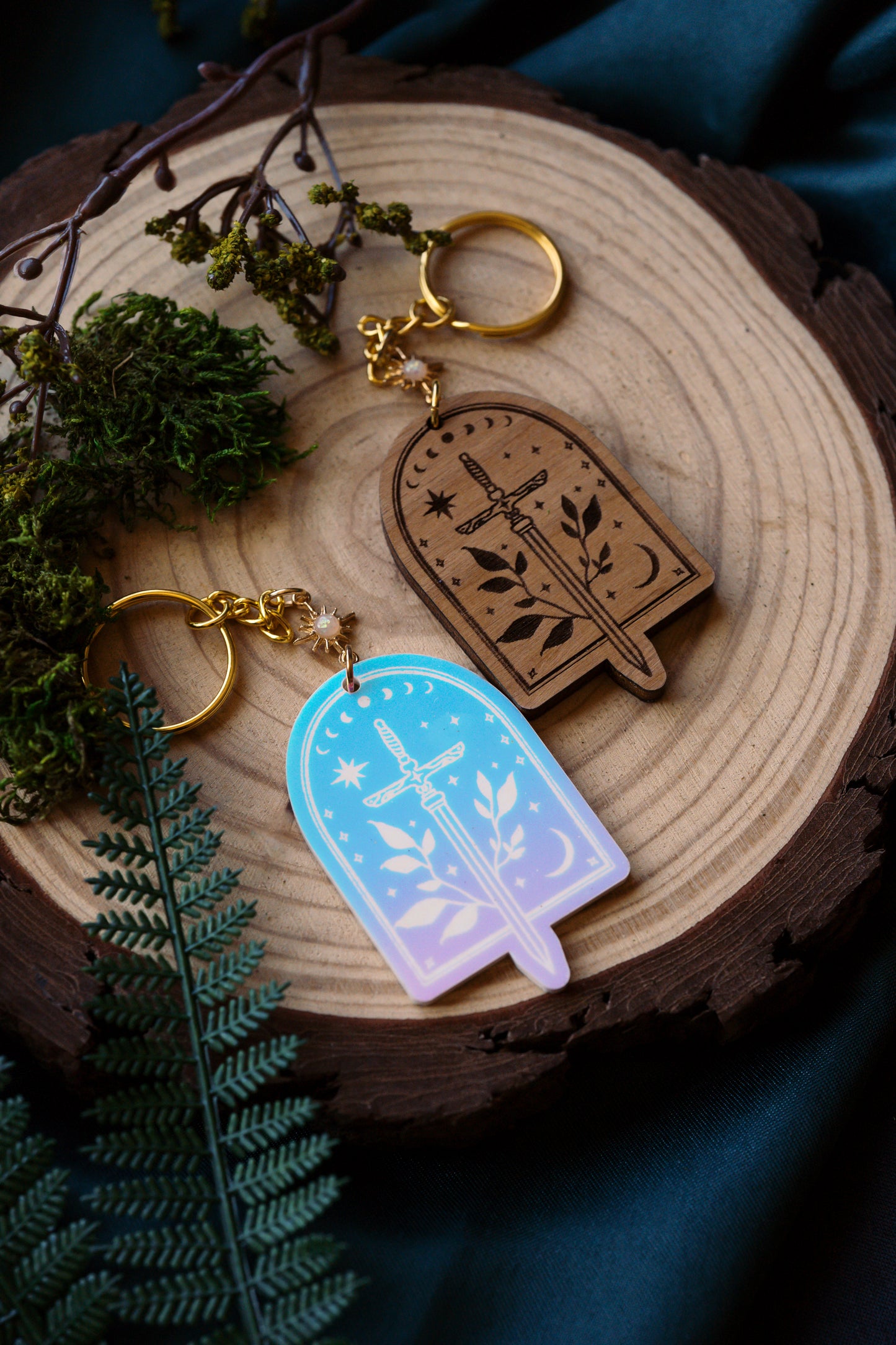 Enchanted Blade Keychain