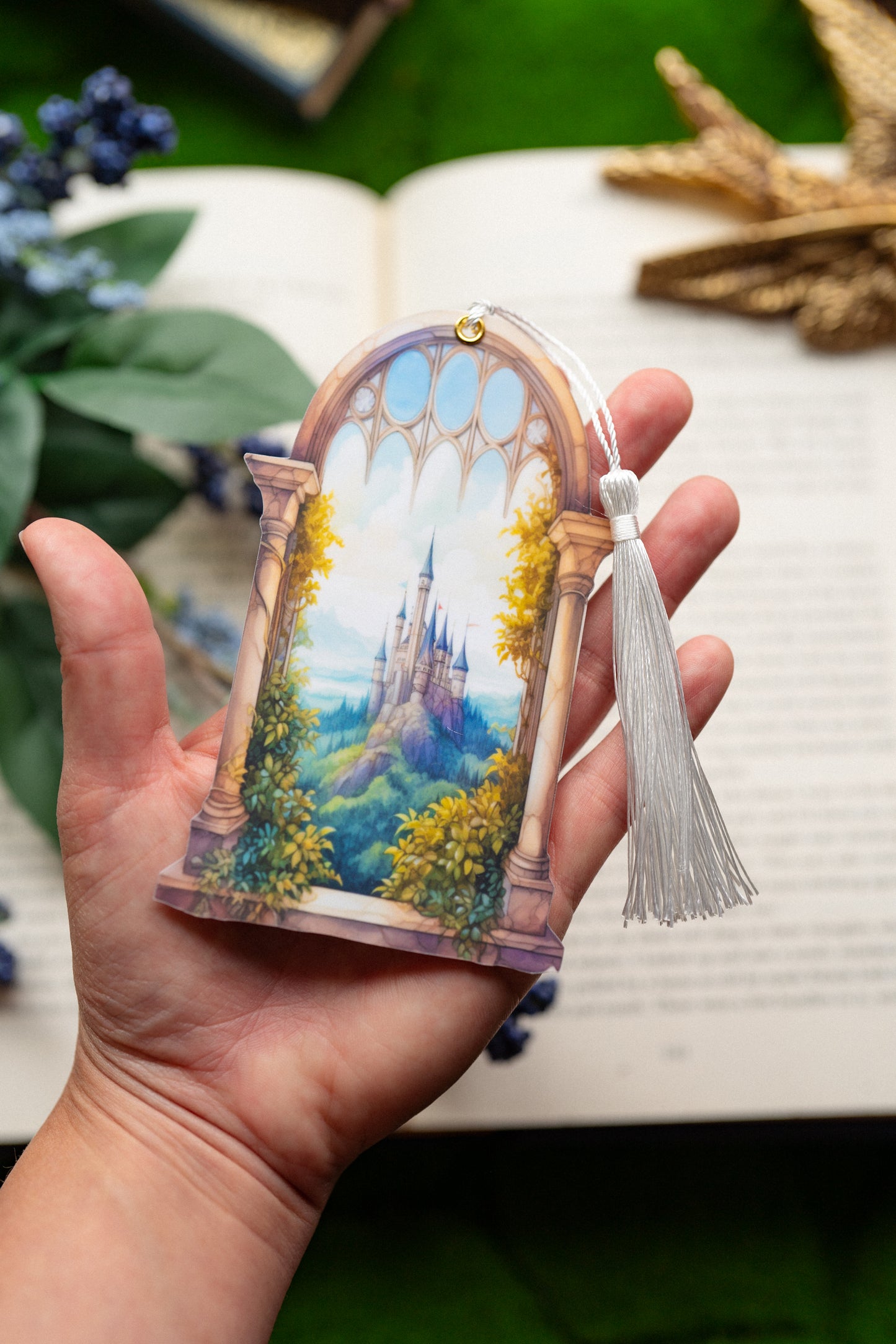 Evergreen Castle Bookmark