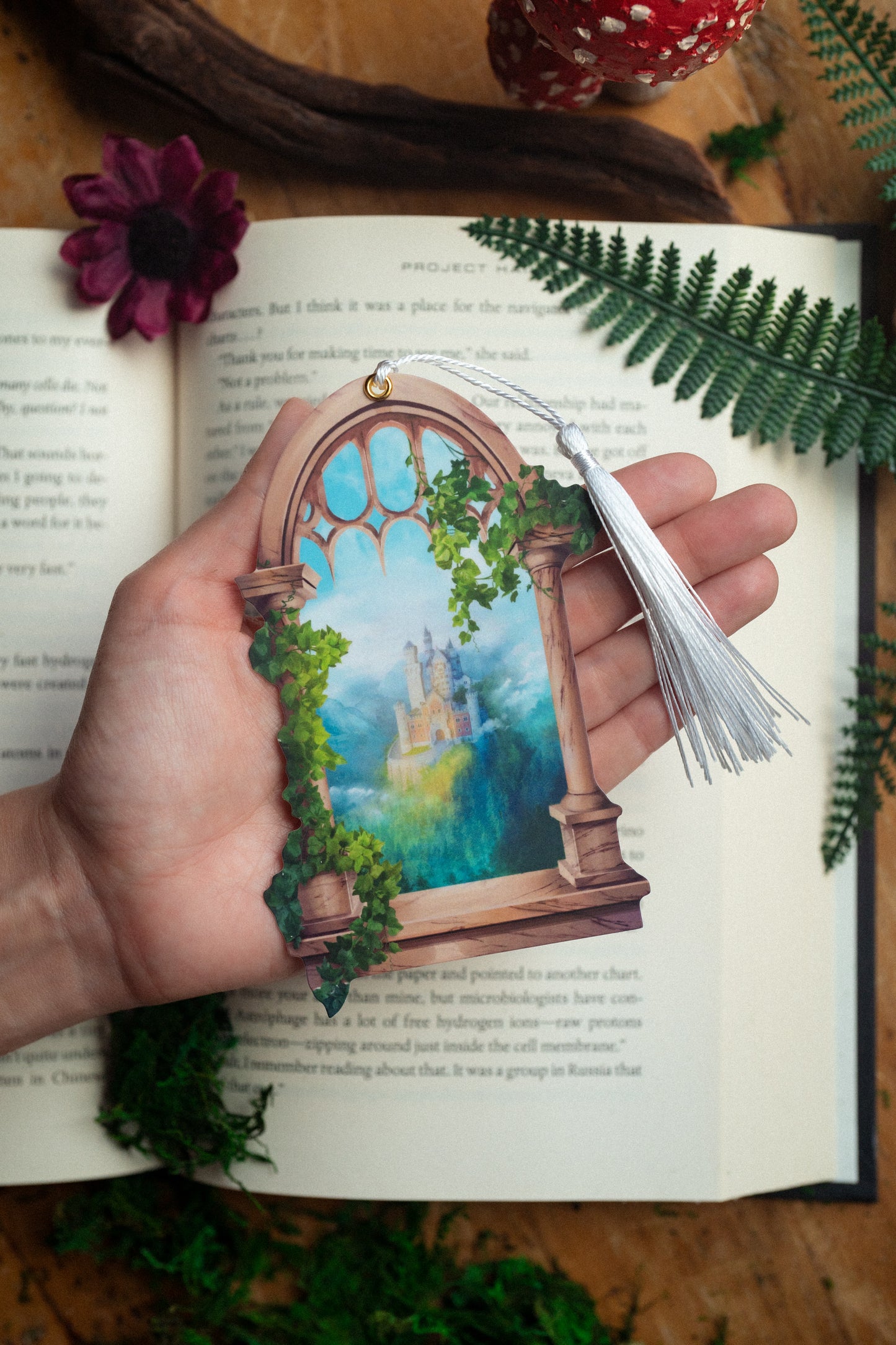 Evergreen Castle Bookmark