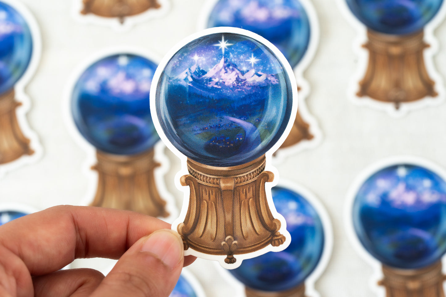 The Dreamer's Starlit City Vinyl Sticker