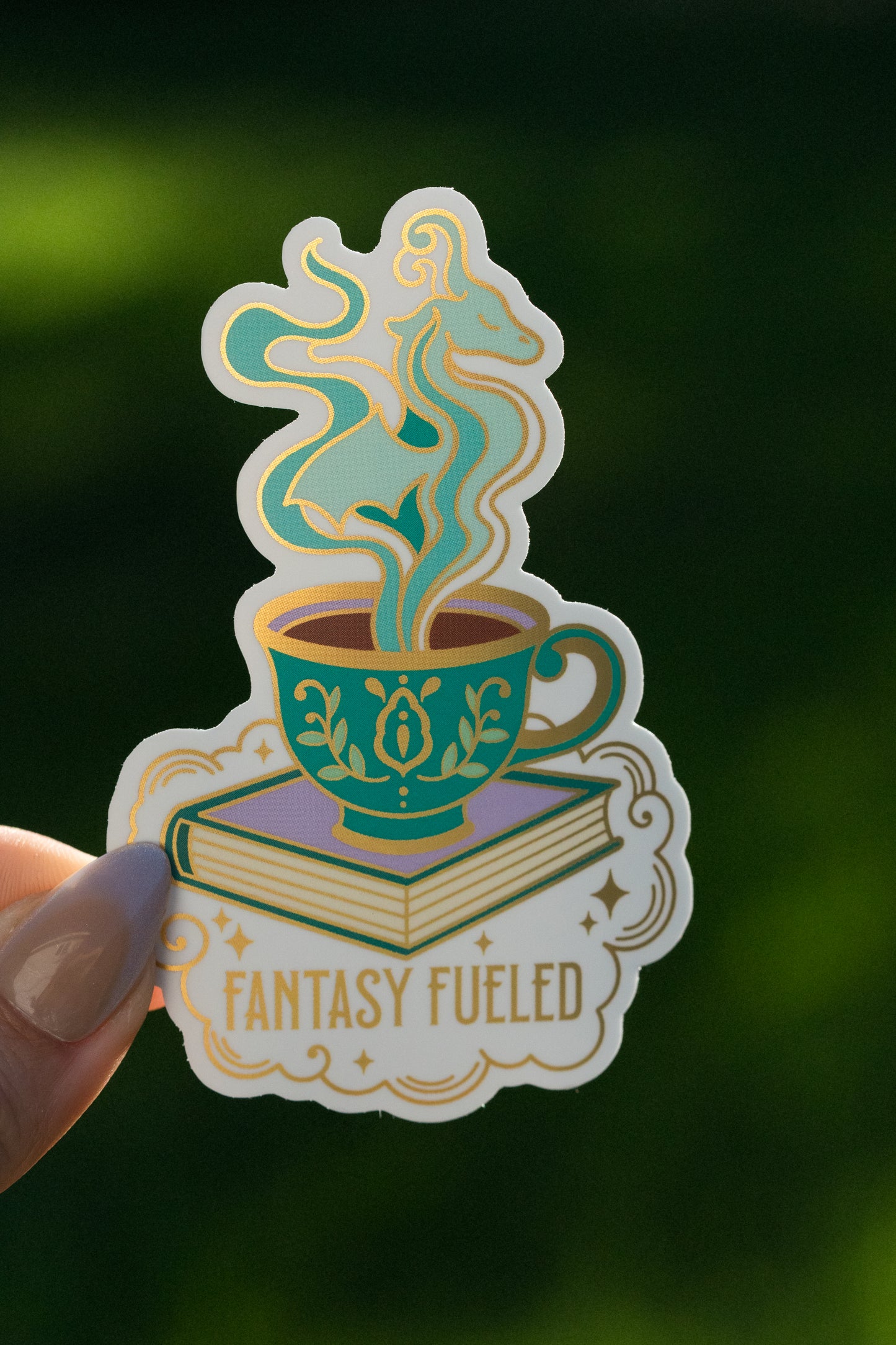 Fantasy Fueled Vinyl Sticker