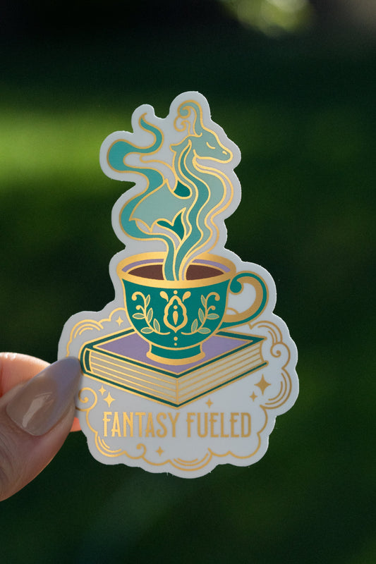 Fantasy Fueled Vinyl Sticker